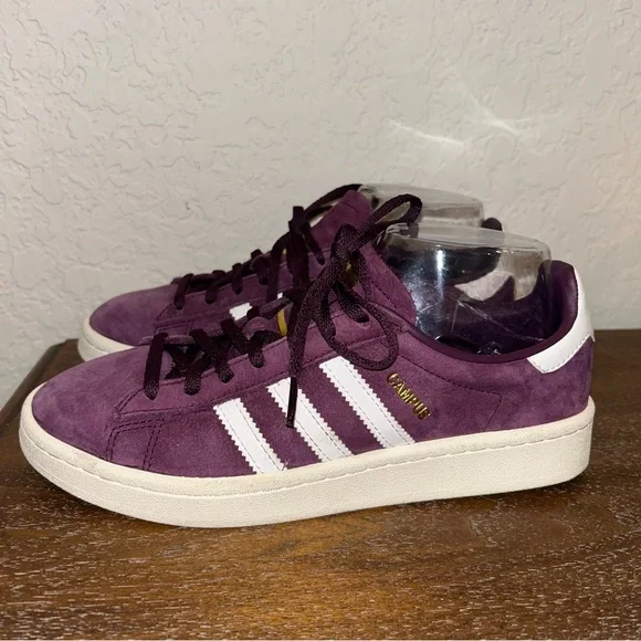 Adidas Campus Lace Up Sneaker Shoes - Picture 5 of 10
